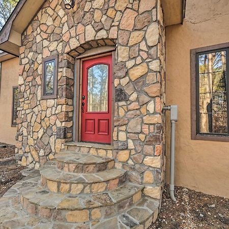 Tudor-Style Broken Bow Cottage With Hot Tub And Decks! Stephens Gap Exterior foto